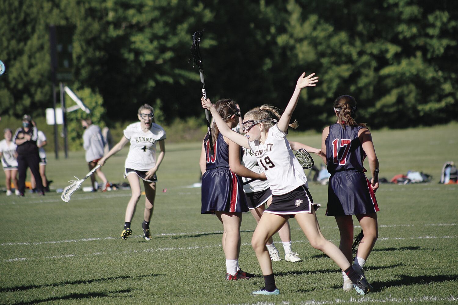 05-24-21 KHS Girls Lax hands up celly